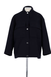 Veste Roseanna Marine en Laine, taille XS - Seconde Main
