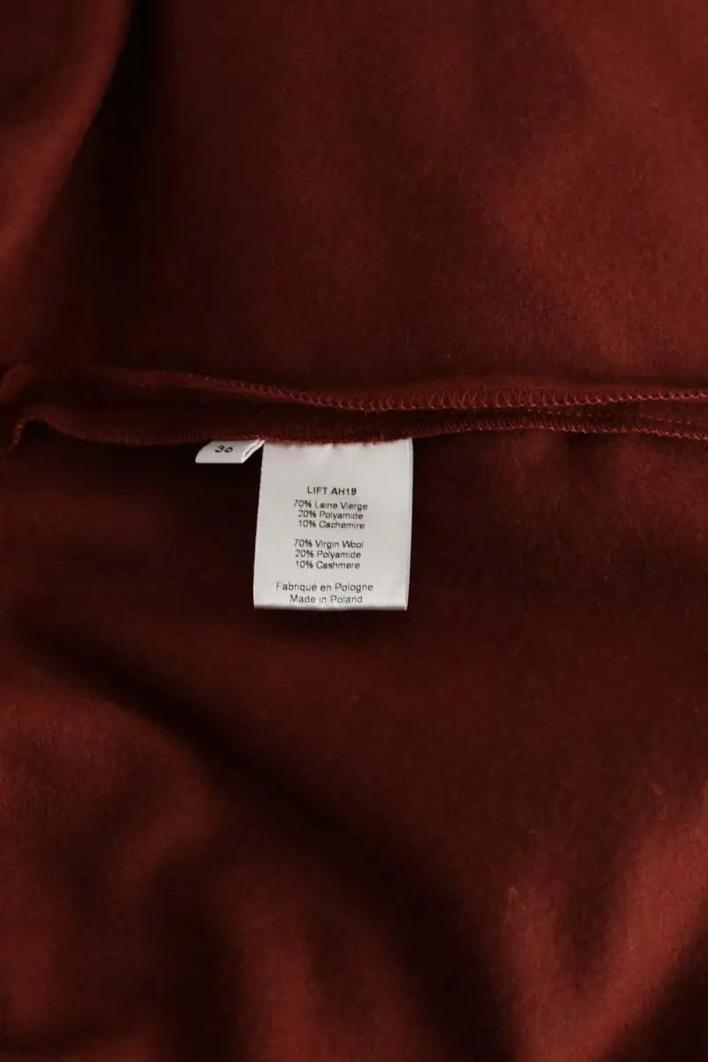 Veste Roseanna Marron en Laine