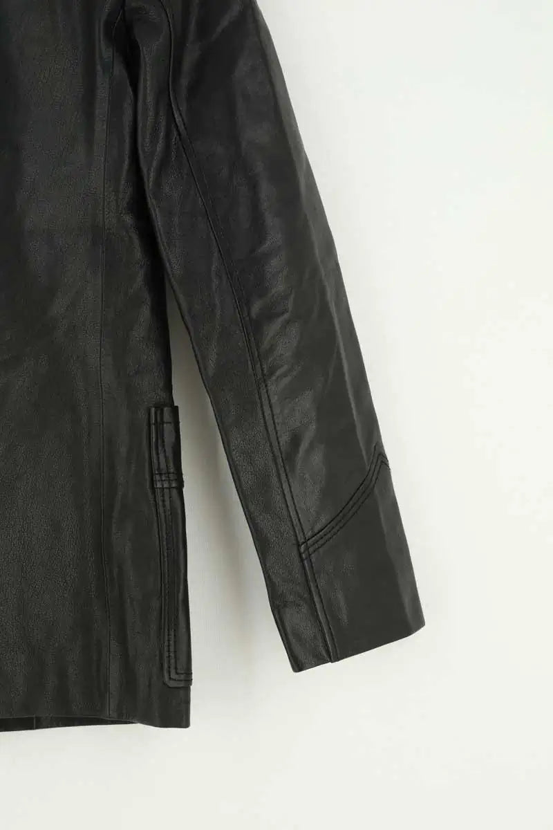 Veste Saint Laurent Noir en Cuir