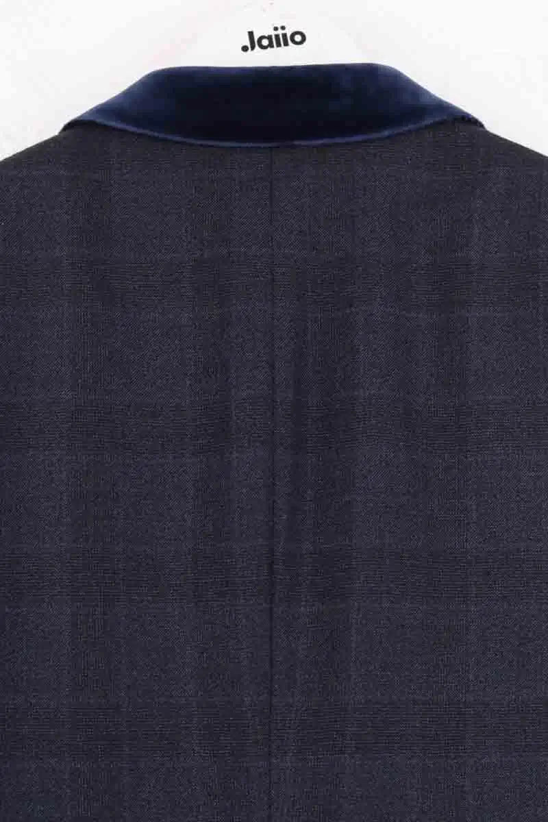 Veste Salvatore Ferragamo Marine en Laine
