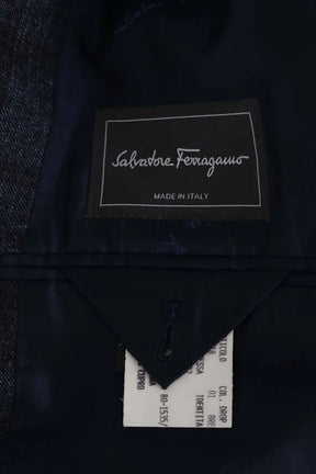 Veste Salvatore Ferragamo Marine en Laine