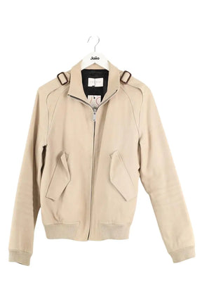 Veste Sandro Beige en Coton, taille L - Seconde Main