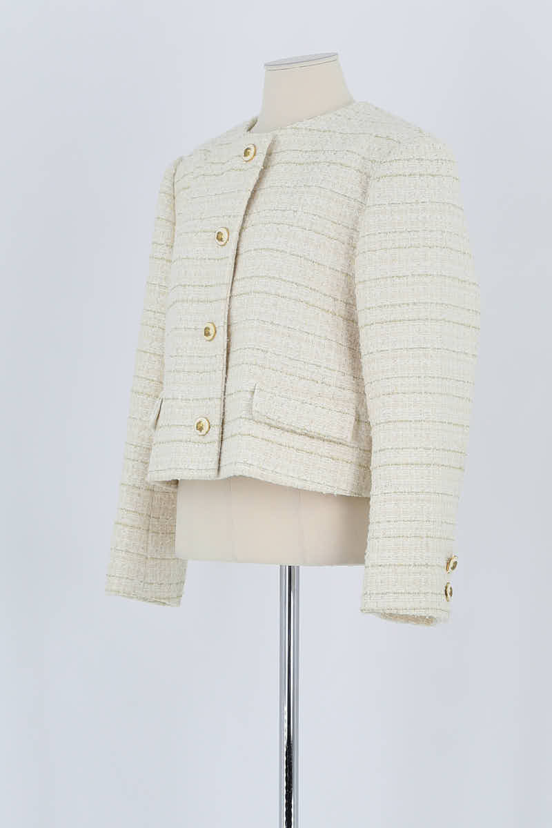 Veste Sandro Beige en Polyester