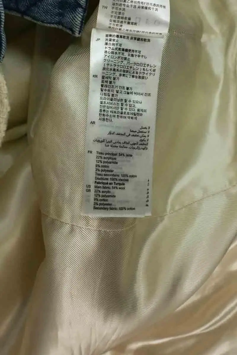 Veste Sandro Blanc en Laine