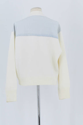 Veste Sandro Blanc en Viscose