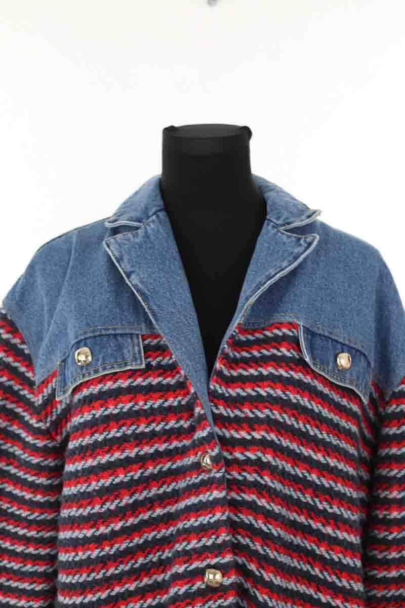 Veste Sandro Bleu en Coton
