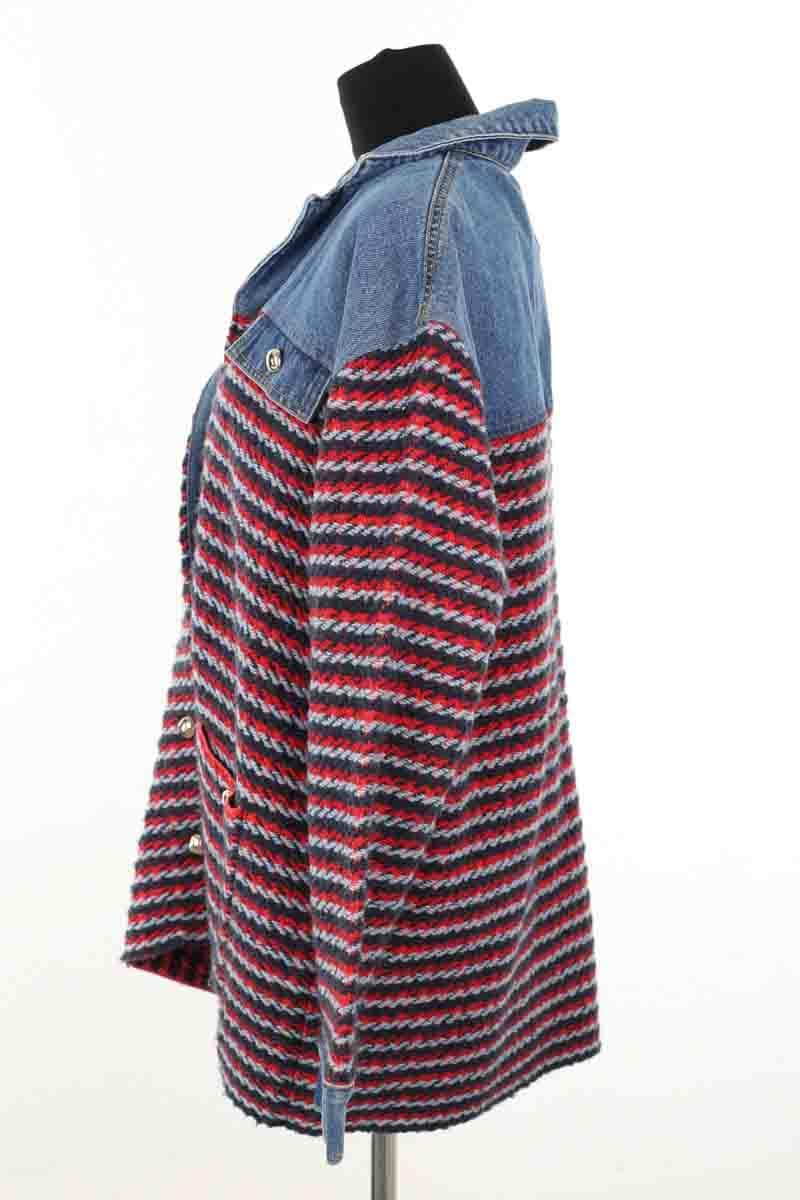 Veste Sandro Bleu en Coton