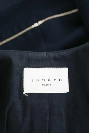 Veste Sandro Bleu en Coton