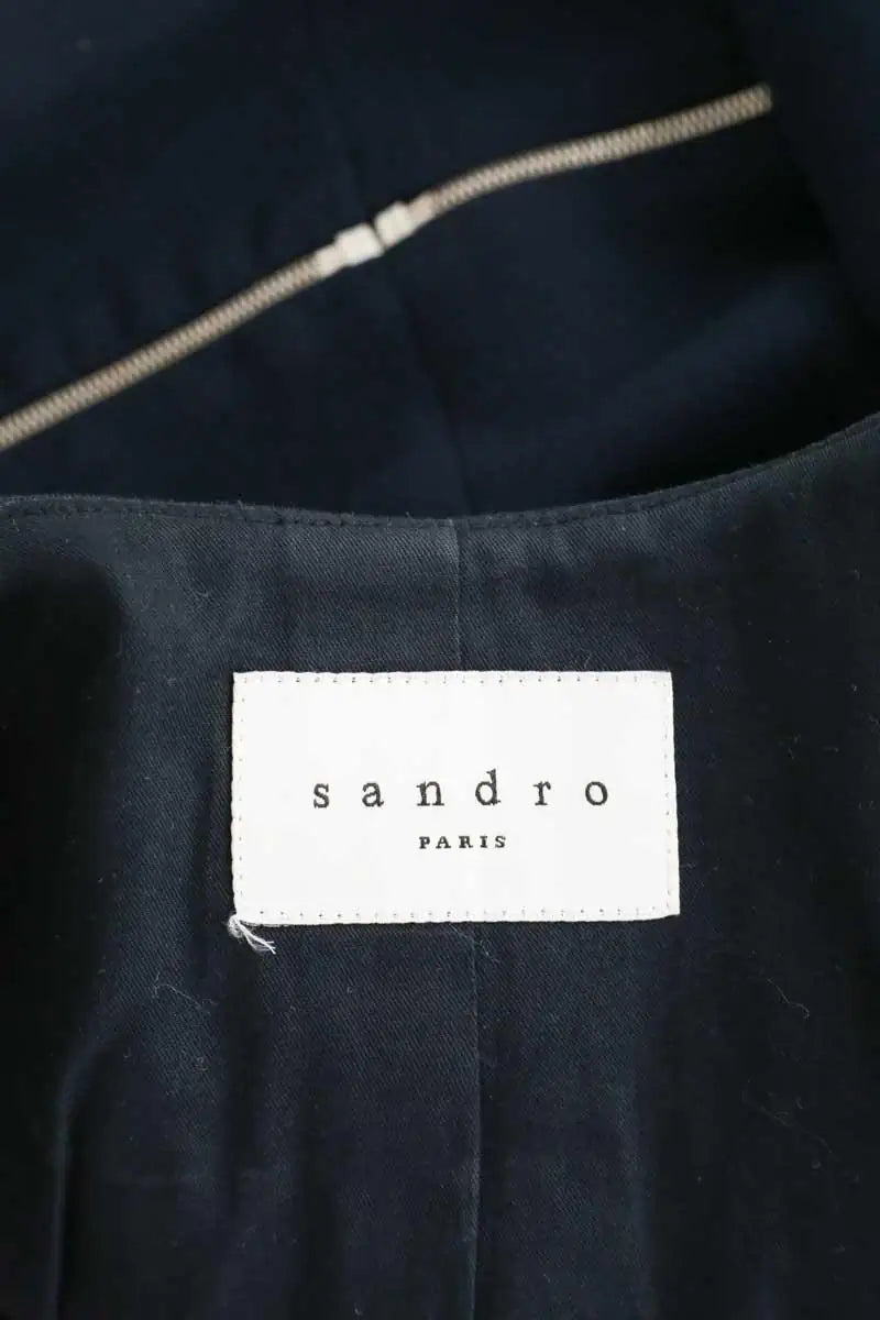 Veste Sandro Bleu en Coton