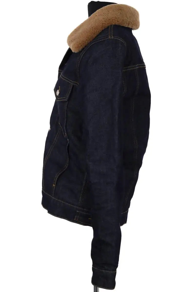 Veste Sandro Bleu en Coton