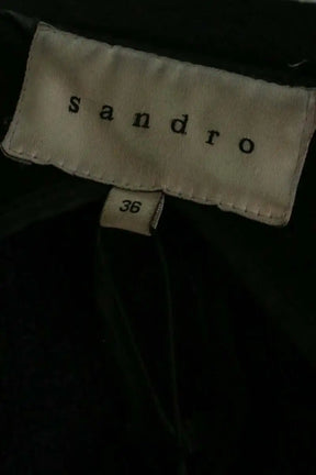 Veste Sandro Bleu en Laine