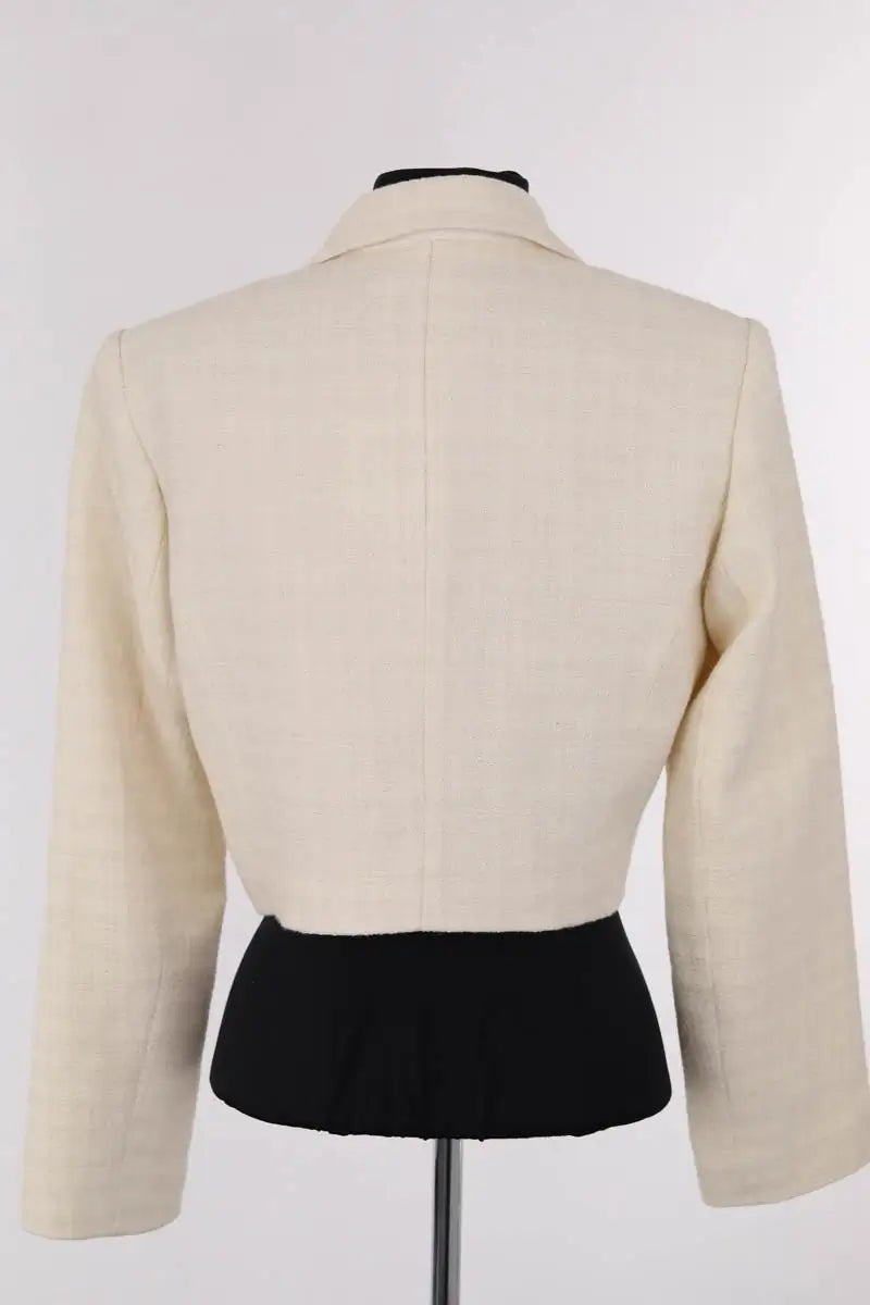 Veste Sandro Ecru en Coton