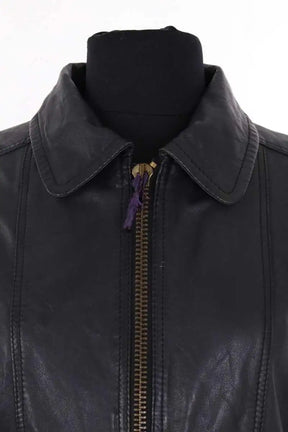 Veste Sandro Gris en Cuir