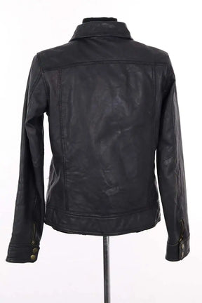 Veste Sandro Gris en Cuir