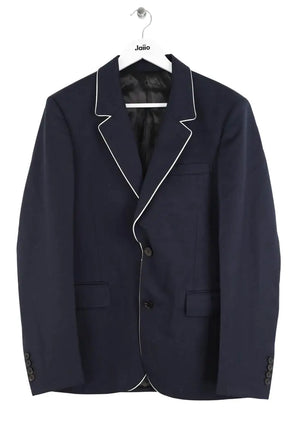 Veste Sandro Marine en Laine, taille M - Seconde Main