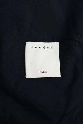 Veste Sandro Marine en Laine