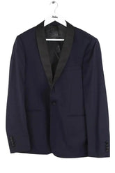 Veste Sandro Marine en Laine, taille M - Seconde Main
