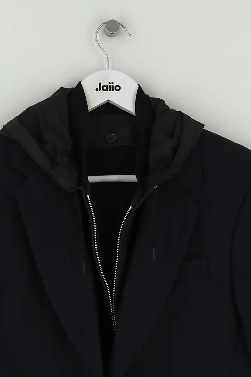 Veste Sandro Marine en Laine
