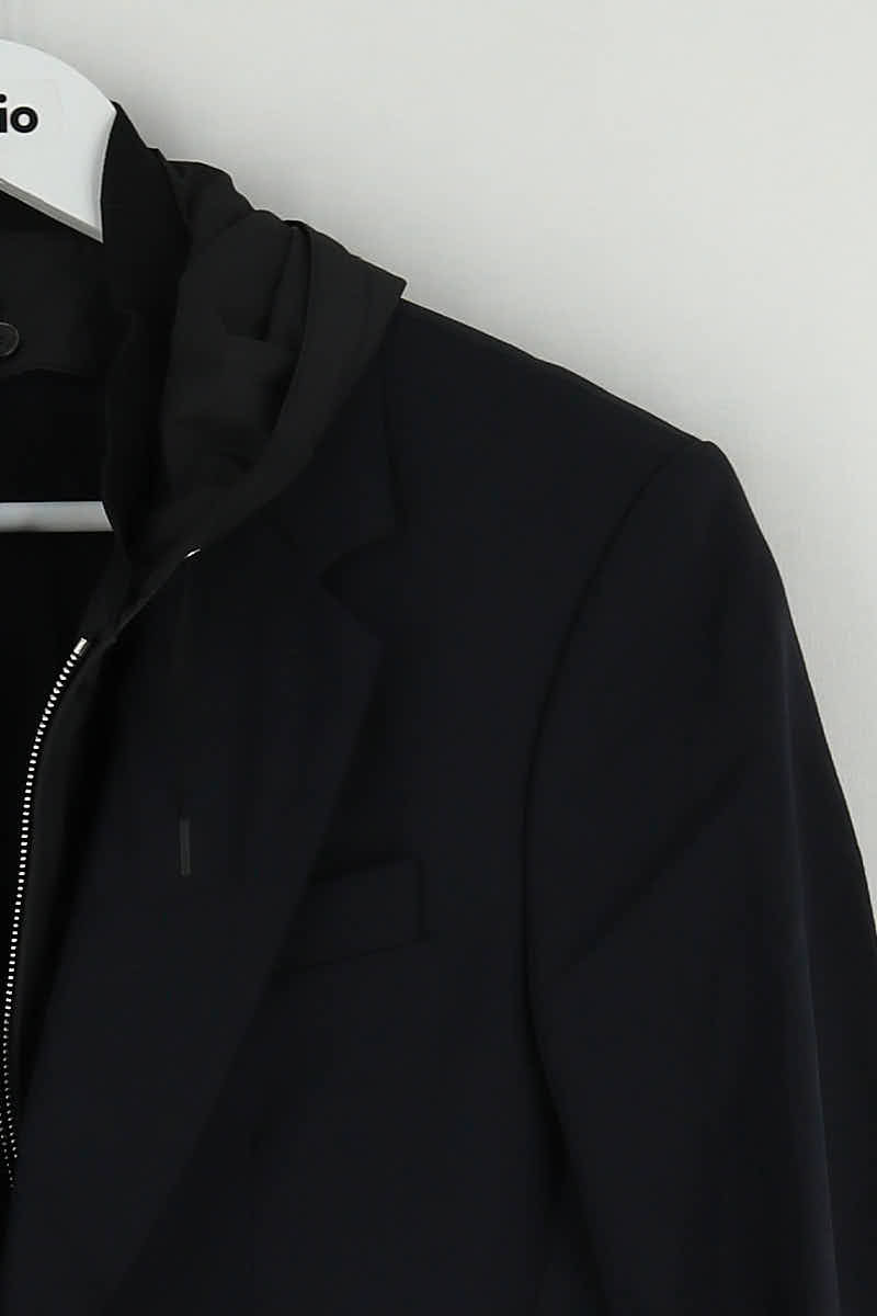 Veste Sandro Marine en Laine