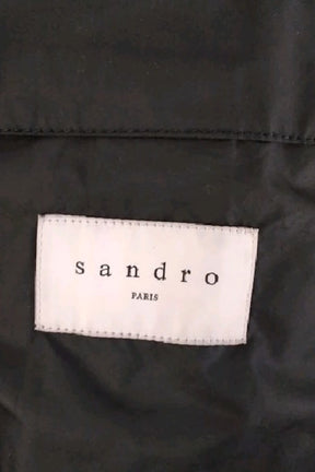 Veste Sandro Marine en Laine