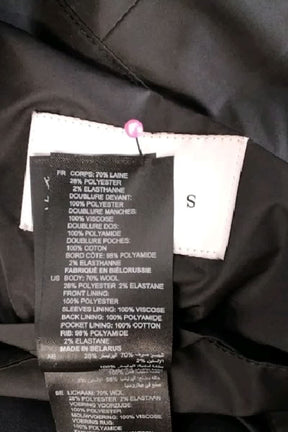 Veste Sandro Marine en Laine