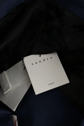 Veste Sandro Marine en Laine