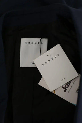 Veste Sandro Marine en Laine