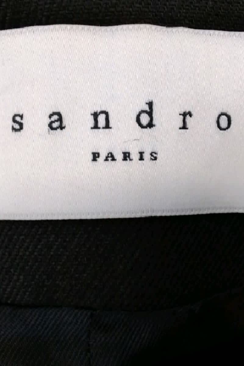 Veste Sandro Noir en Coton