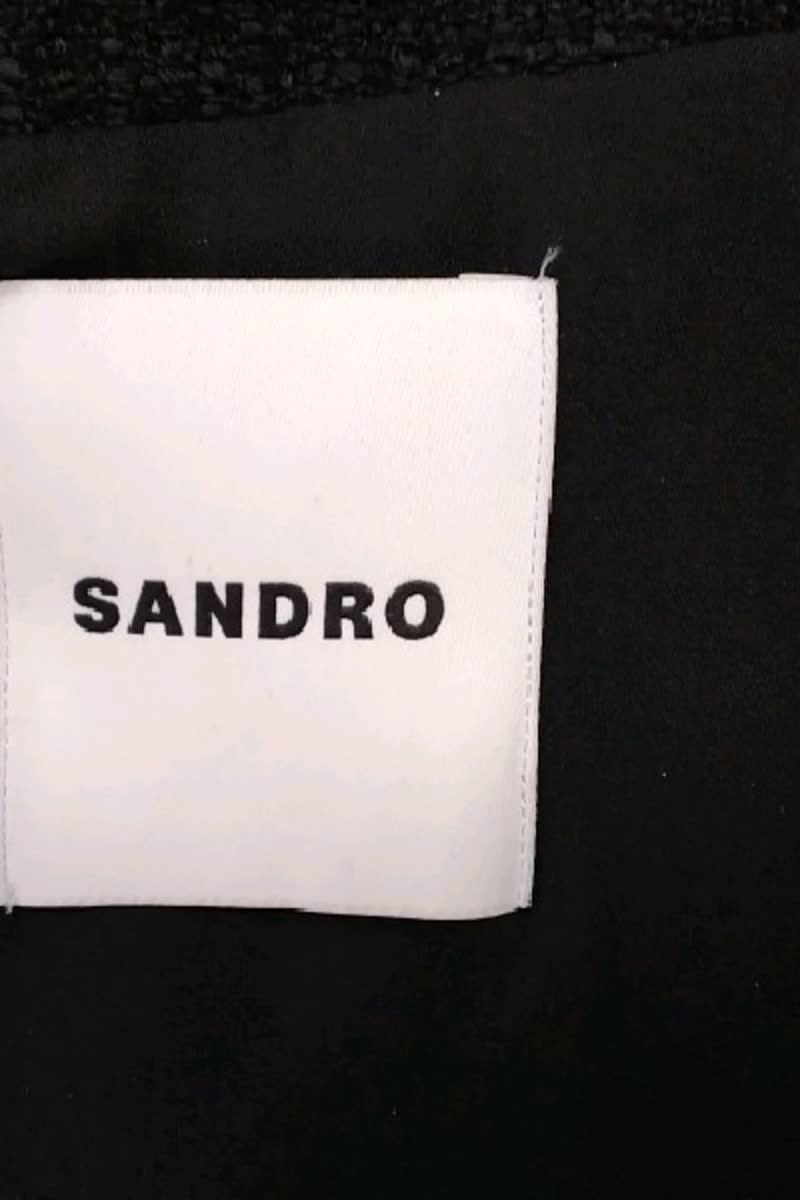 Veste Sandro Noir en Coton