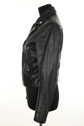 Veste Sandro Noir en Cuir