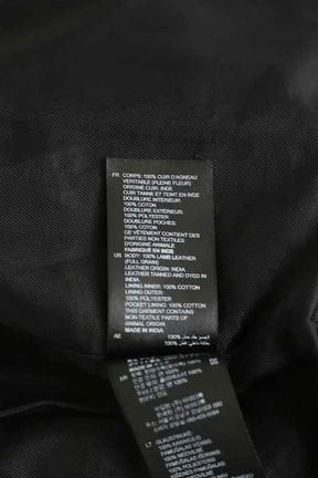 Veste Sandro Noir en Cuir