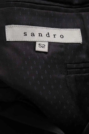 Veste Sandro Noir en Laine