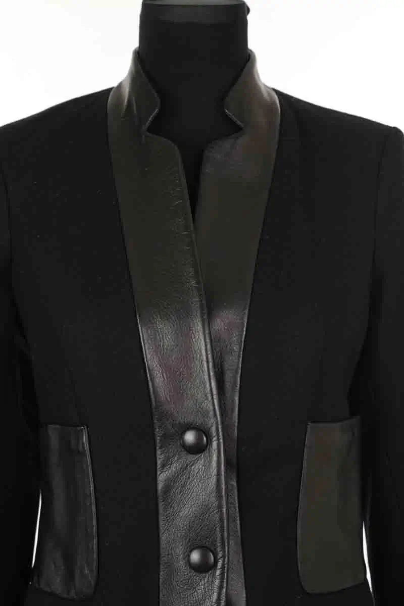 Veste Sandro Noir en Laine