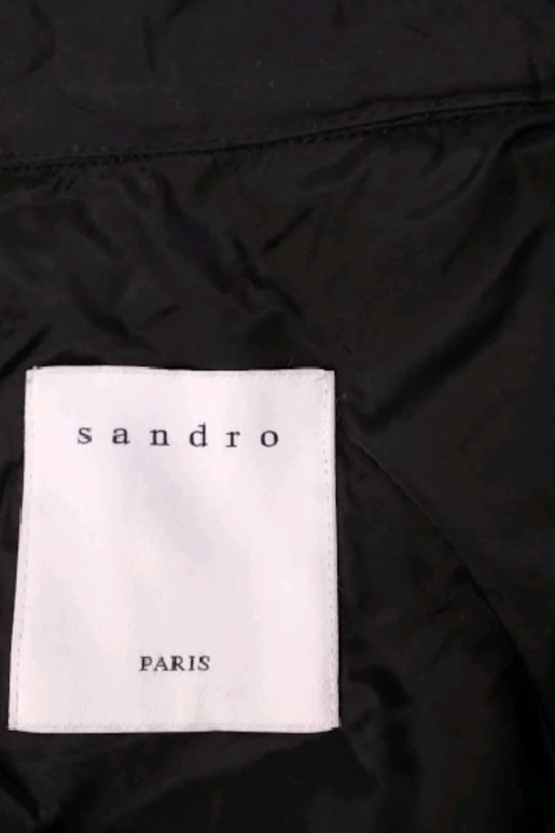 Veste Sandro Noir en Polyamide