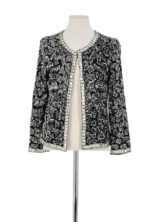 Veste Sandro Noir en Viscose, taille S - Seconde Main