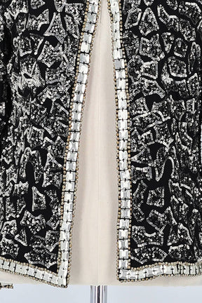 Veste Sandro Noir en Viscose