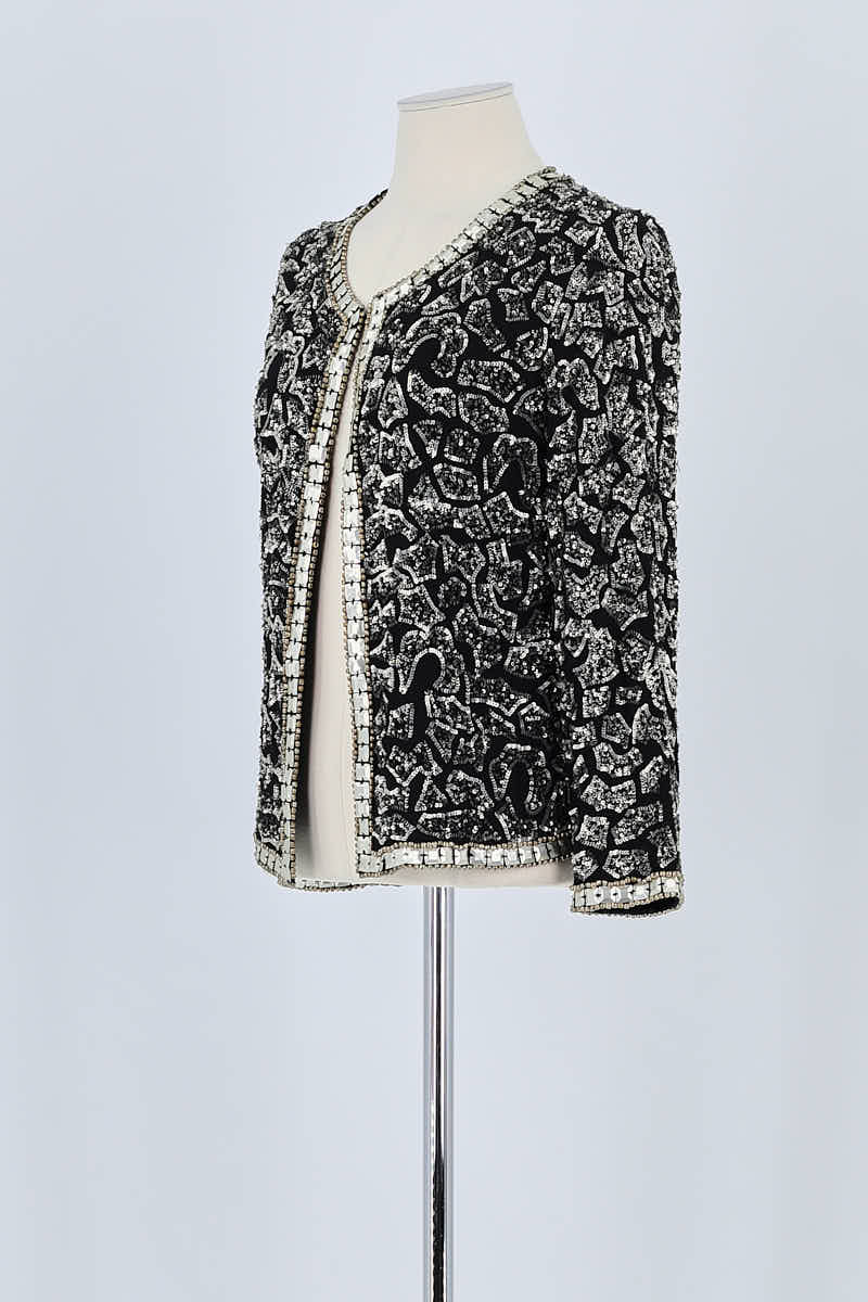 Veste Sandro Noir en Viscose