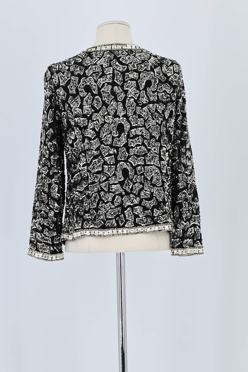 Veste Sandro Noir en Viscose