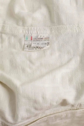 Veste sans manches Fendi Blanc en Coton