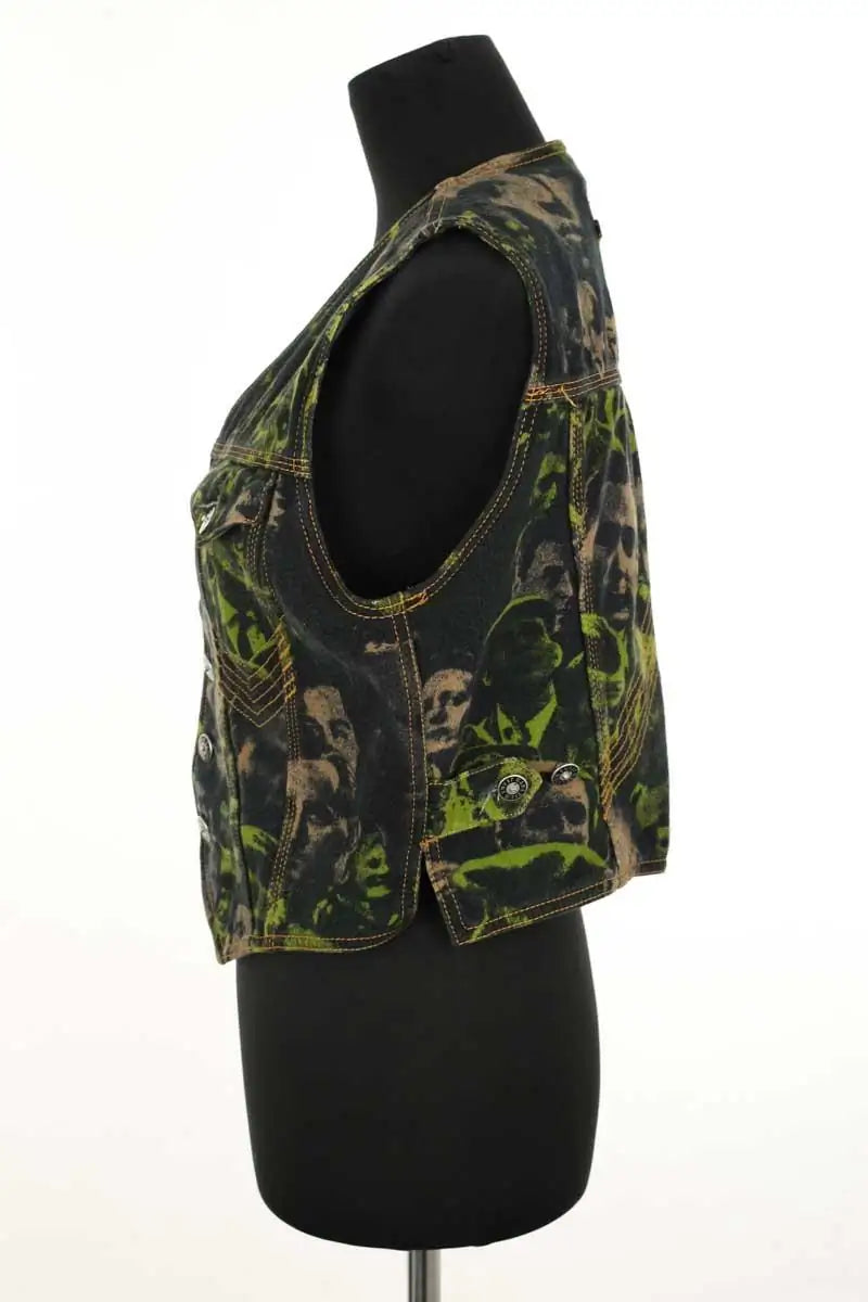 Veste sans manches Jean Paul Gaultier Multicolore en Coton