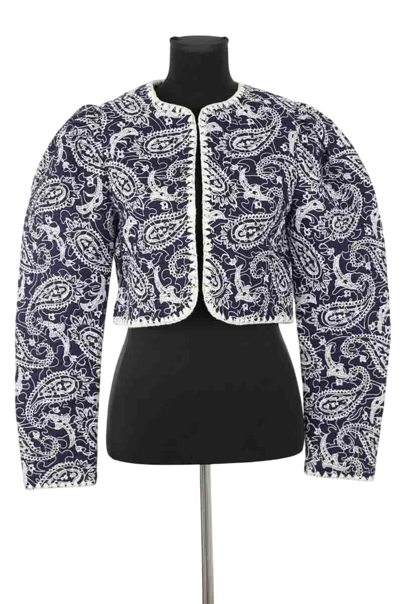 Veste Sea Bleu en Coton, taille XS - Seconde Main
