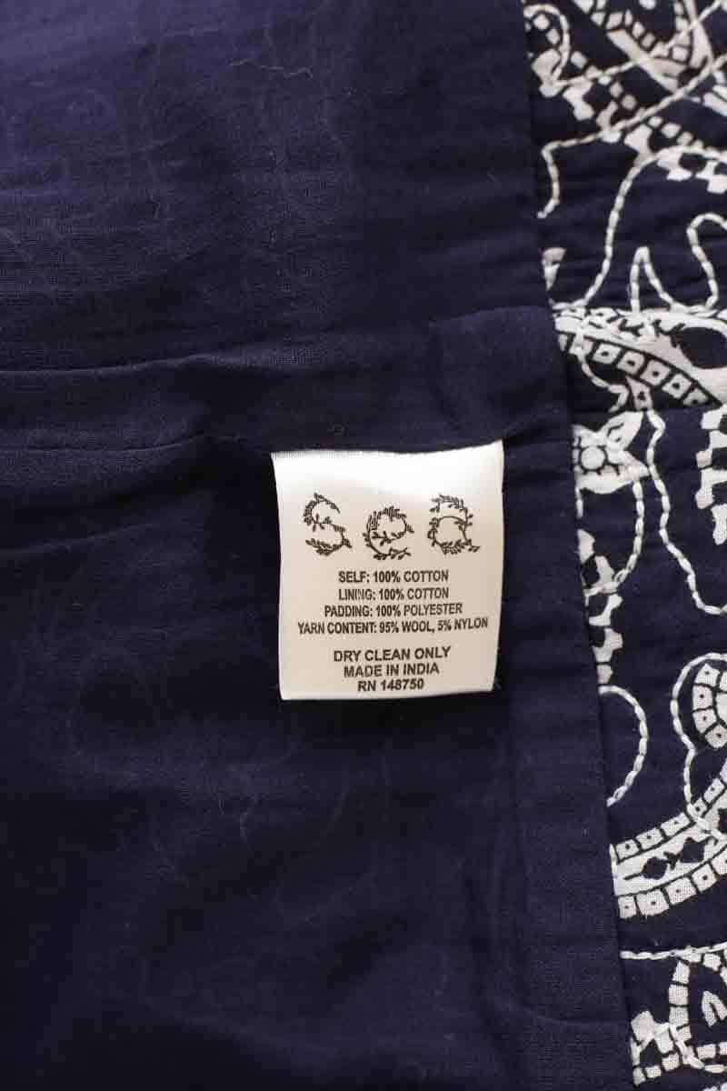 Veste Sea Bleu en Coton