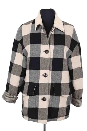 Veste Sessun Serpicoq Noir en Coton, taille S - Seconde Main
