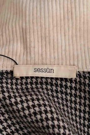 Veste Sessun Serpicoq Noir en Coton