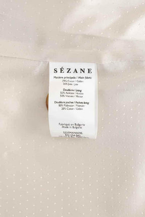 Veste Sézane Beige en Coton