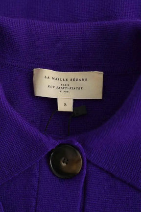 Veste Sézane Bleu en Laine