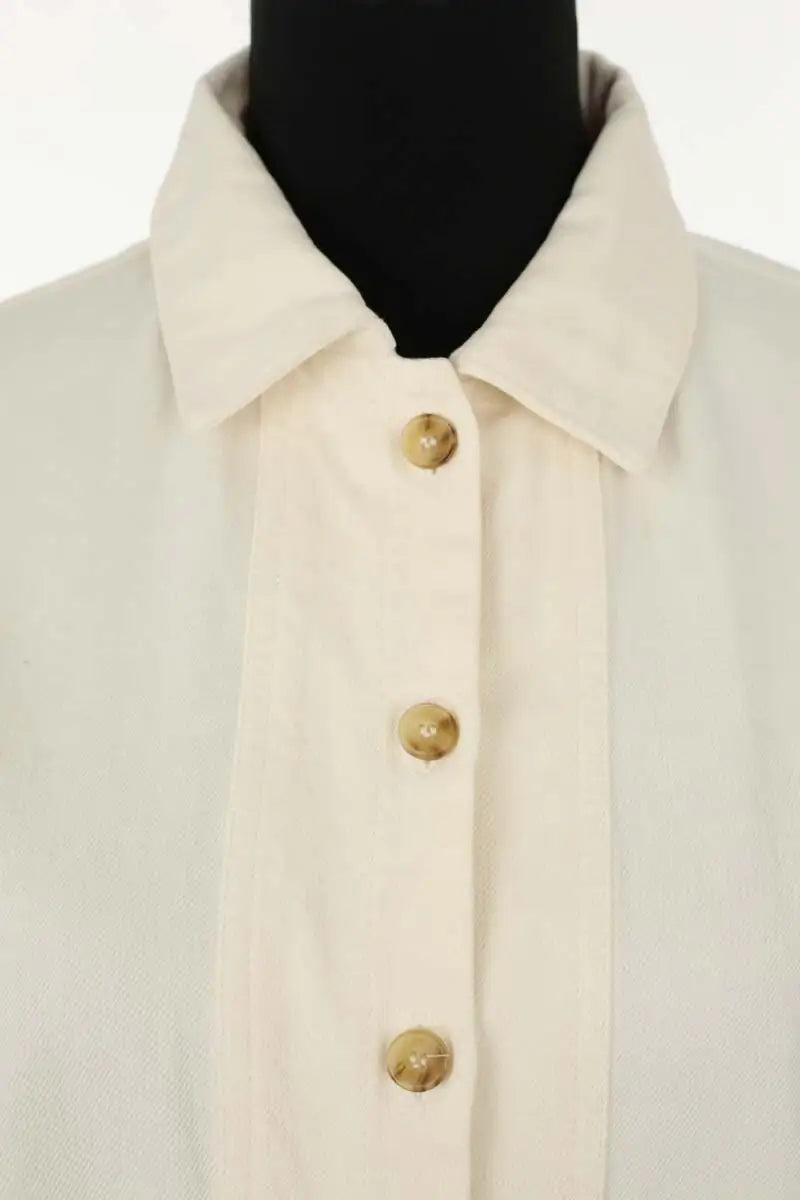 Veste Sézane Ecru en Coton