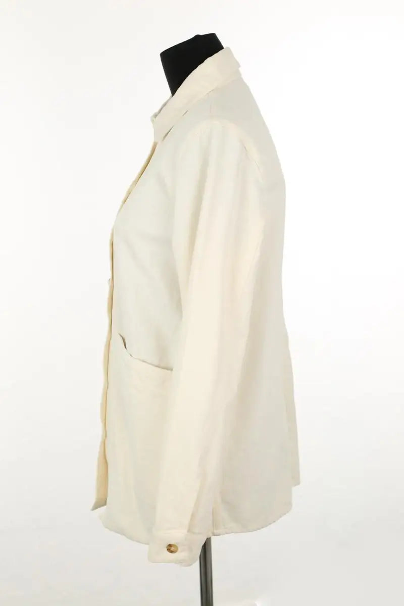 Veste Sézane Ecru en Coton