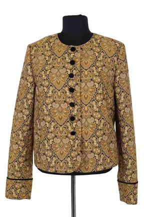 Veste Sézane Jaune en Synthétique, taille M - Seconde Main