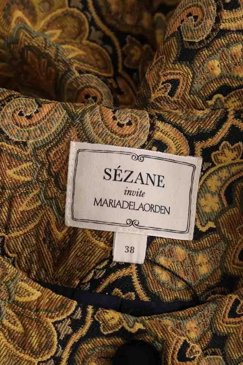 Veste Sézane Jaune en Synthétique